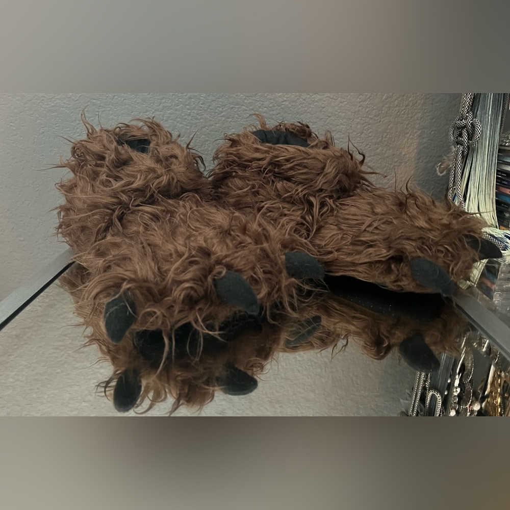 Lazy One Bear Feet Slippers